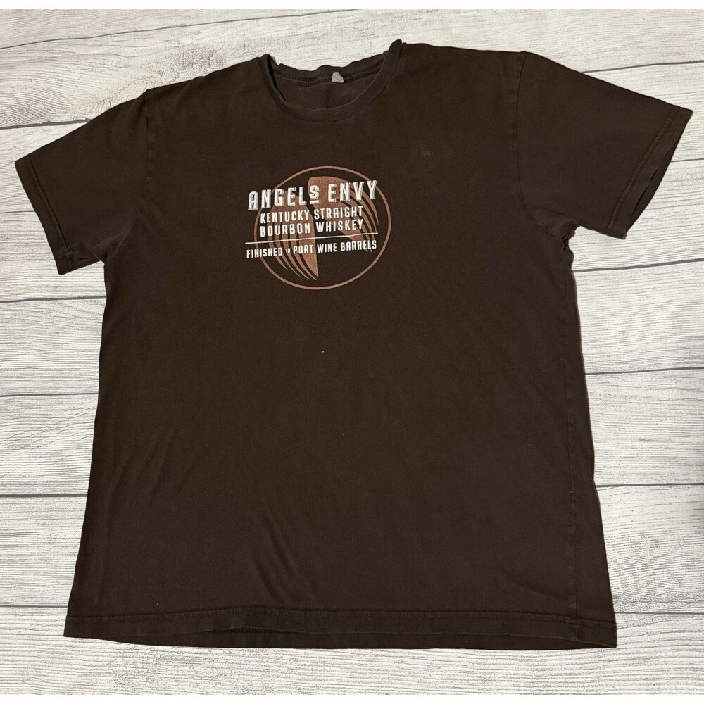ANGEL’S ENVY Kentucky Straight Bourbon Whiskey Finish Definition T Shirt Size L
